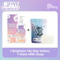 Brighten My Day Lotion, Glow Milk Soap