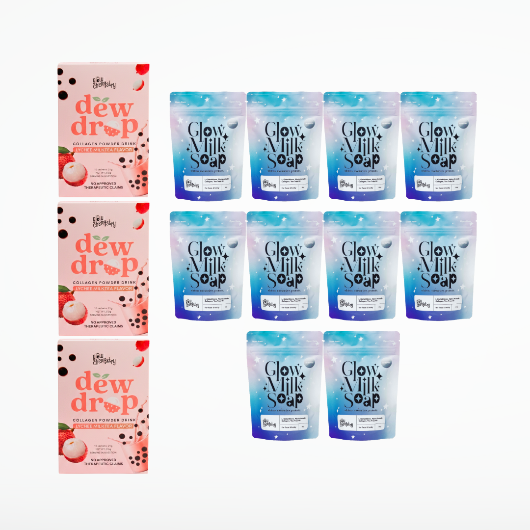 Dew Drop Collagen + Glow Milk Soap Bundle