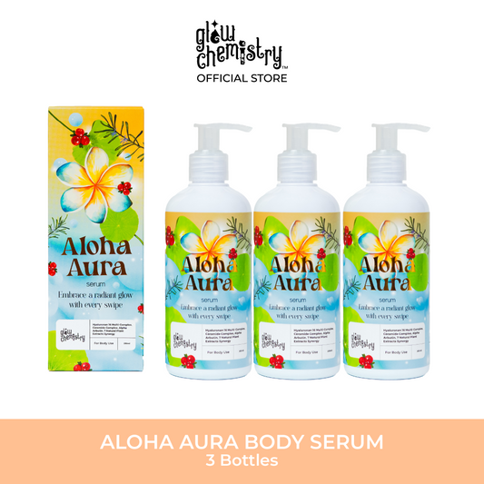 Aloha Aura Body Serum, 3 Bottles