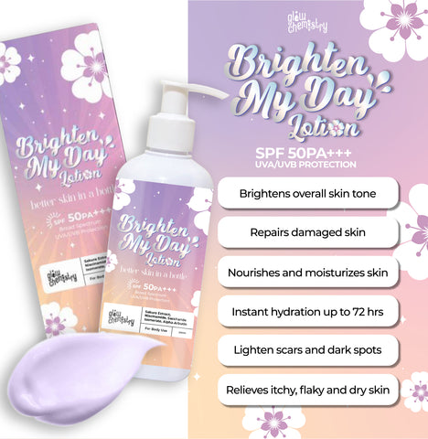 Brighten My Day Lotion – Glow Chemistry